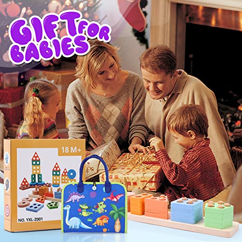 Montessori Toddler Toys for 1 2 3+ Year Old, Busy Board Sensory Toys