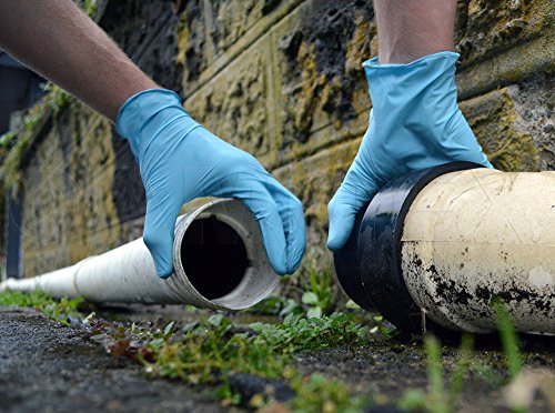 image for AMMEX - IN44100-BX- Nitrile Gloves - Gloveworks - Disposable, Powdered