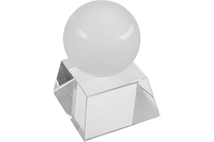Yardwe Tennis Crystal Trophy with Trapezoid Base for Sports Event Awards, Athletic Competition Winner Cup,