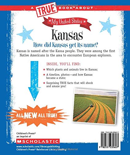 Kansas A True Book My United States Library Edition Gregory Josh 9780531235607 Amazon Com Books