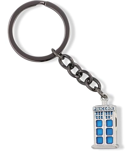 Amazon.com: Doctor Who - Mercancía - Llavero de goma (The Tardis