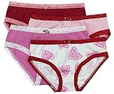 Esme Girl's Panty Underwear Valentine's Special 4-PACK Pink Heart Love