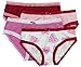 Esme Girl's Panty Underwear Valentine's Special 4-PACK Pink Heart Love