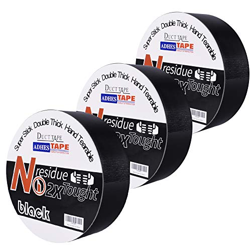 ADHES Duct Tape Heavy Duty Black Tape Waterproof Tape Flex Seal Tape
