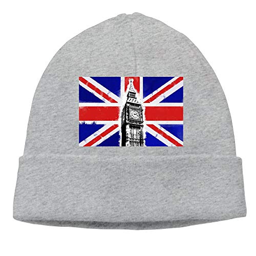 GDSG5&4 Vintage London Flag Unisex Great Thermal Cycling Beanie Cap