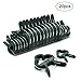 HiHydro 20 PCS Garden Plant and Flower Clips for Supporting Stems, Vines, Stalks (2 sizes in one pack)