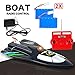 Large Powerful Super High Speed Remote Control Fast RC Racing Boat - 14+ Age Extra Battery Included (Assorted Colors)