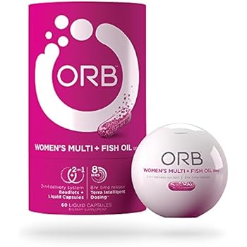 Orb Womens Multivitamin Fish Oil A Complete Multi Fish Oil Heart Health Support Antioxidant Support Supports A Positive Mood 21 Essential