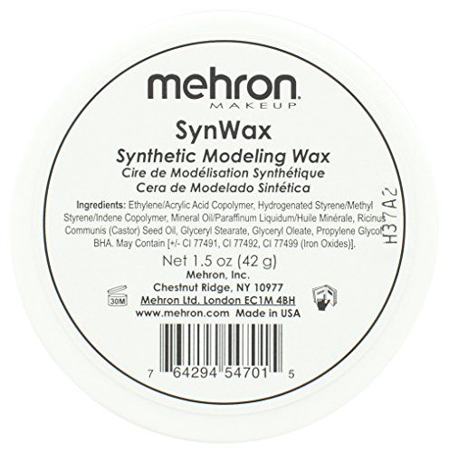 Mehron SynWax Synthetic Modeling Wax, 1.5 Ounce