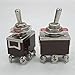 Taiss / 3 Pcs Univeral Heavy Duty 20A 125V ON/ON 6 Terminals 2 Position DPDT Rocker Toggle Switch + Waterproof Boot Cap Cover （Quality Assurance for 2 Years） ten-1321