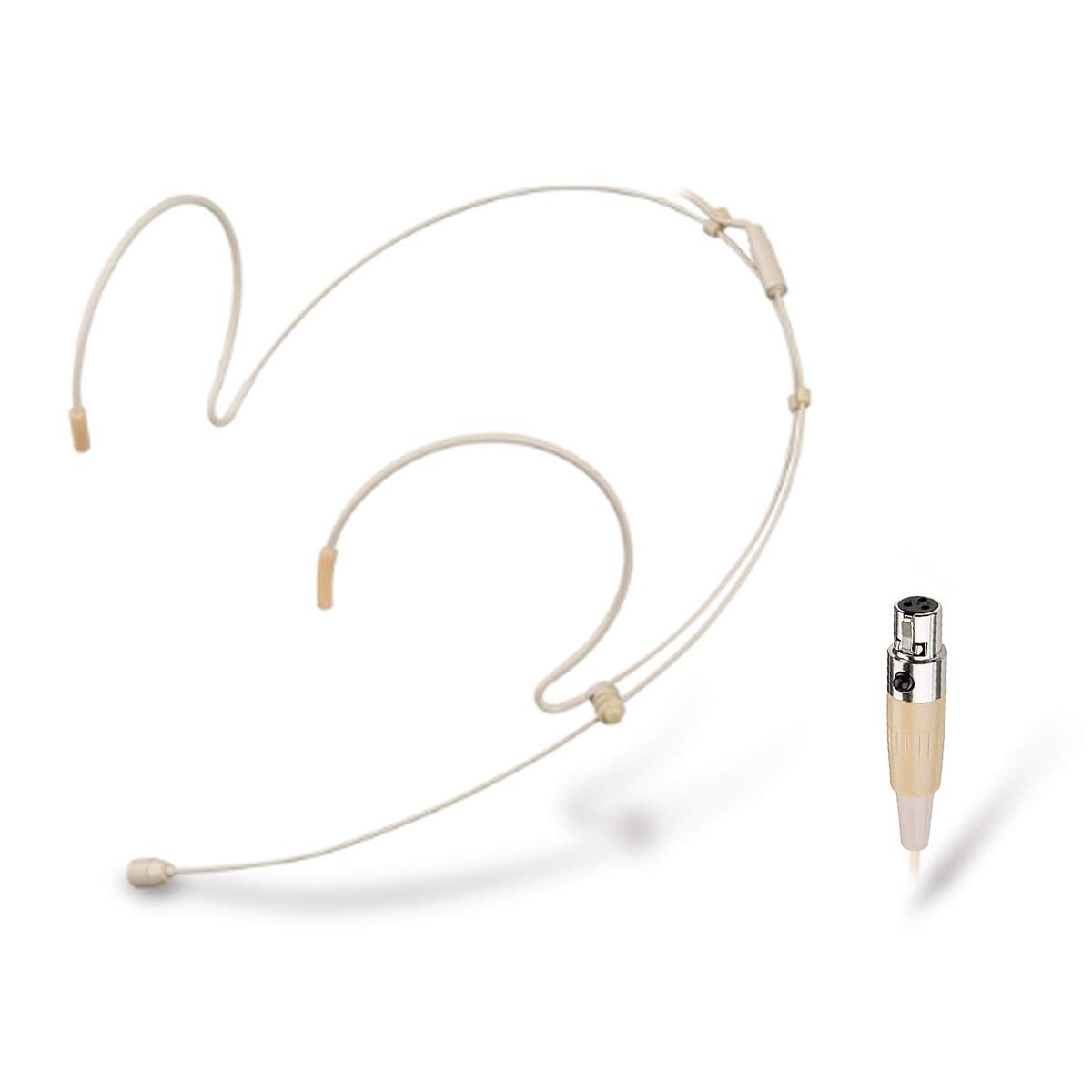 Haoin Headset Microphone Double Over Ear Earset
