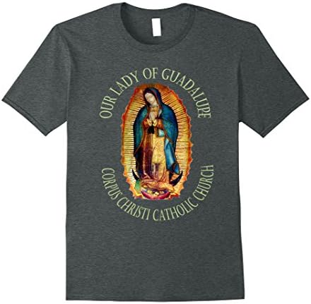 Men's Our Lady of Guadalupe Corpus Christi XL Dark Heather