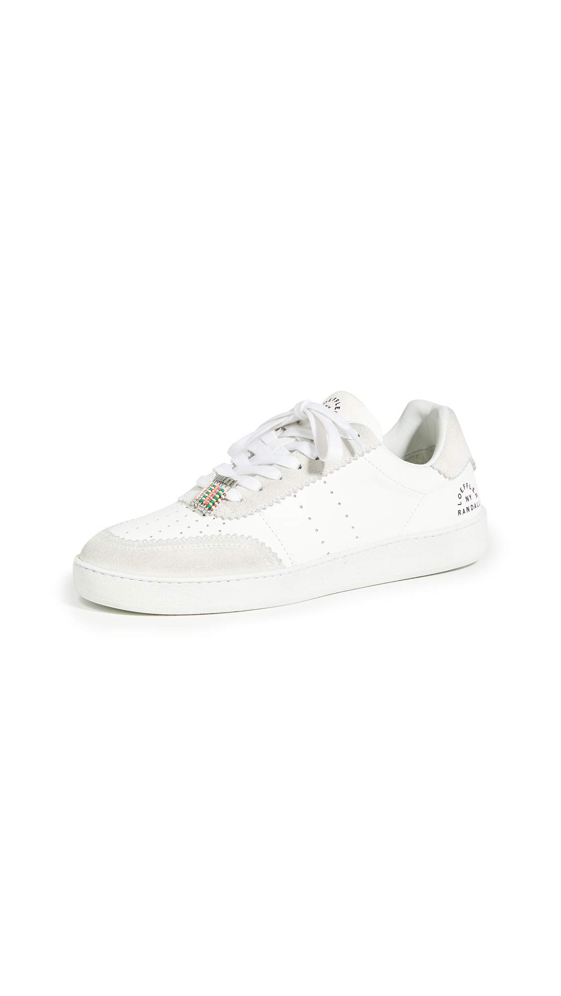 Photo 1 of LOEFFLER RANDALL Women's Keeley-PLKS Sneaker, Tie Dye/Cement, 10 Medium US