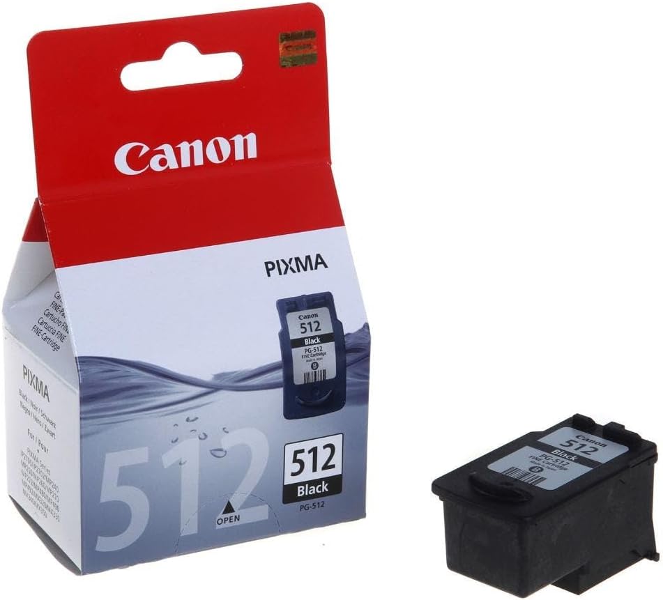 Canon PG-512 Black Ink Cartridge 2969B001 High Capacity 400 Pages