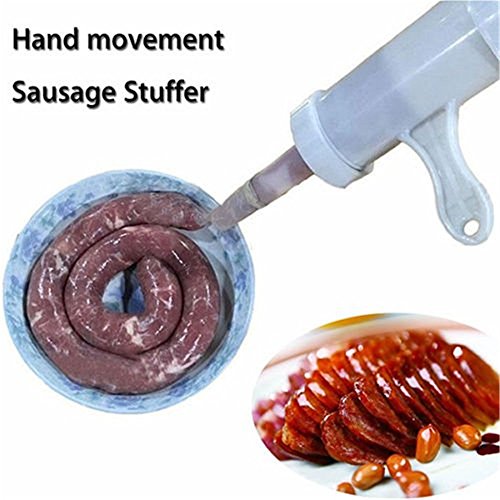 Click Here to See More Images CGOLDENWALL Manual Plastic Sausage Maker Sausage Funnel Fillers Meat Grinder Device Kitchen Cooking Tools