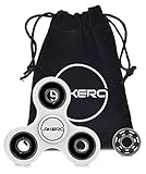 Lakero Tri Spinner Fidget Toy Bundle Set with Pouch and extra Bearing Si3N4 Helps people with ADD, ADHD, Autism Focus Disorders both Kids/Adults Great Sensory Tool