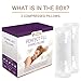 King Size Bed Pillows for Sleeping - 20x36, 2-Pack - Mid Loft - Soft Fiber Fill - Hypoallergenic - Stripe Cotton Covers - Top Alternative to Feather and Down Bedding – Fit California King and Twin Bed