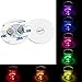 LED Coaster,12 Pack Light Up Coasters,LED Bottle Lights,Bottle Glorifier,LED Sticker Coaster Discs for Wine Bottle Clear Glass Cup Vase Color Changing Lights -Party,Wedding,Bar,Party Decoration