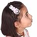 LCLHB 12 Pack Mini Animal Assorted Ribbon Hair Bow for Little Girls Toddler Kids