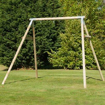 TP Toys Double Roundwood Swing Frame Wooden Play Centres, Plastic Play Centres, Play Centre Accessories, Play Centre Spare Parts, Play Centres