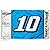Danica Patrick #10 2016 3x5 DRIVER NUMBER Flag w/grommets Outdoor Banner Nascar Racing