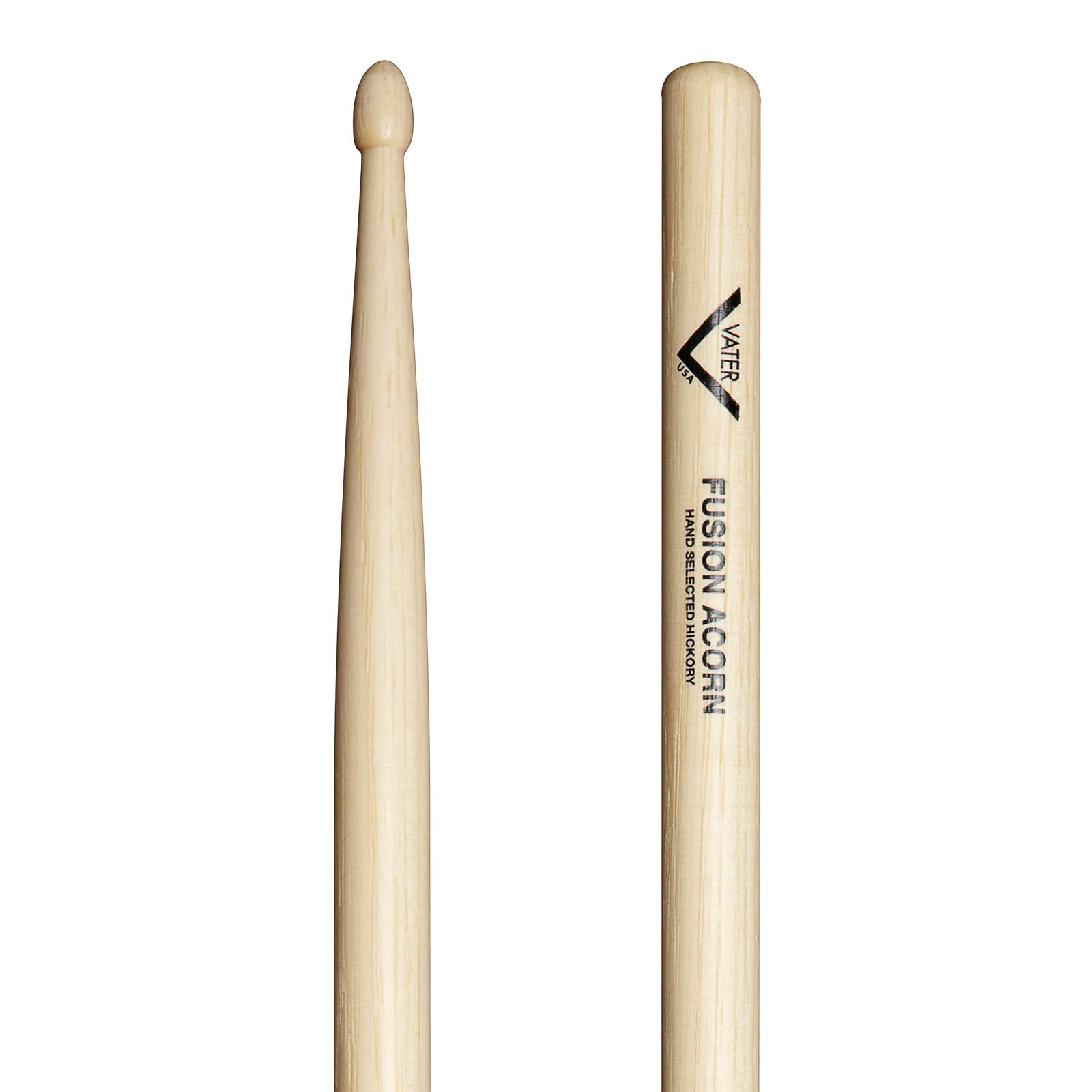 Vater - Fusion (Acorn Wood Tip) American Hickory Drumsticks - VHFAW