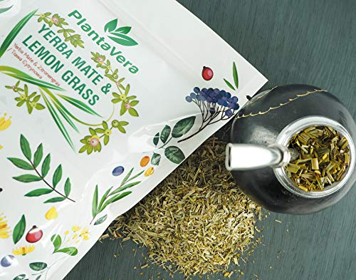 Planta Vera Yerba Mate Despalada + Zitronengras, Energie aus Brasilien, tolles Aroma aus Paraguay 700 g – Bild 4