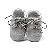 ESTAMICO Baby Boys Shoes Prewalker PU Sneakers Gray 3-6 Months