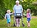 Lightweight Wheelchair and Walker Side Bag - Compact Carry Hands Free Front or Side Pouch for Electric or Manual Scooters, Rollators, and More - Storage Pocket with Attachment Loops
