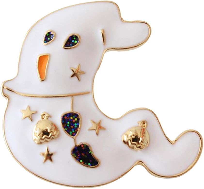 Amazon Ruikey キラキラ ファッション ブローチ ハロウィンブローチピン 可愛い おしゃれ ブローチアクセサリー プレゼント 贈り物 メンズ レディース ジュエリー 合金 ブローチ 通販