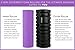 Foam Rollers for Muscles | 2 in 1 Trigger Point Foam Roller & Yoga Roller for Workout Pain & Cellulite | Ideal Muscle Roller, Back Roller, Massage Roller for Roll Recovery INCL Video & Ebook Guides