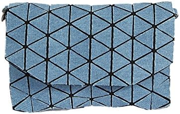 KAISIBO Geometric Metal Chain Shoulder Purses and Handbags Crossbody Messenger Bag(K3160)