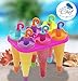 Popsicle Ice Mold Maker Set – 6 Pack BPA Free Umbrella Shapes Assorted Colors Ice Pop Molds Holders With Tray & Sticks Popsicles Maker Fun for Kids and Adults Great Gift for Party Indoor & Outdoor