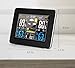 Atomic Wireless Weather Station with Indoor / Outdoor Wireless Sensor – TG645 Color Display Weather Station Alarm Clock With Temperature Alerts, Forecasting by Think Gizmos.