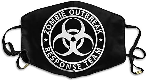 OMEGAGAA Zombie Outbreak Response Team Unisex Warm Sanitary Face Mask
