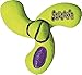 KONG Air Squeaker Spinner Dog Toy, Large, Yellow