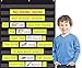 Teacher Created Resources, Black 10 Pocket Chart (TCR20744)