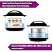 Aozita 8 qt Steamer Insert Pans for Instant Pot 8 Quart Accessories - Stackable Food Steamer with Sling for Pressure Cooker Pot in Pot Cooking, Baking, Casseroles, Lasagna Pans - Interchangeable Lid