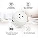 Martin Jerry Mini Wifi Smart Plug Compatible with Alexa, Google Home, Smart Home Devices to Control Your Appliance from Anywhere, no Hub Required, Wifi Smart Socket (V06 1 Pack)