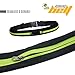 One Planet Products Running Belt Waist Pack (3 Pack) - Waterproof Zipper Pouch - Fitness Equipment for Runner. Anti Theft Cell Phone Pocket for iPhone