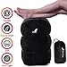RikkiTikki Travel Foot Rest Pillow - Inflatable Footrest Airplane Portable - Inflatable Ottoman Foot Rest - Car Foot-Rest - Inflatable Foot Rest for Couch - Airplane Leg Rest