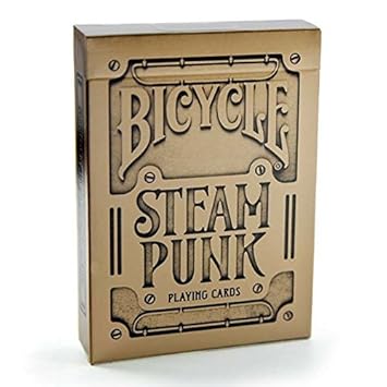 Bicycle Steampunk Playing Cards (Bronze) Steam Punk Paper Poker Deck by Theory11