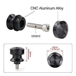 REARACE M8 Swing Arm Spools Sliders Compatible with