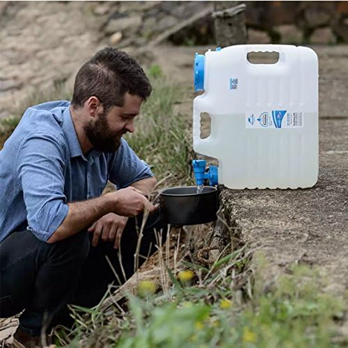 HOODDEAL PE Bucket / Outdoor Drinking Water Container Reservoir Camping Tank- Food Grade
