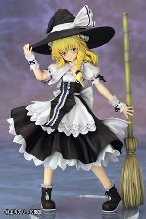 Amazon 東方プロジェクト 霧雨魔理沙 香霖堂ver 1 8スケール Abs Pvc製 塗装済み完成品フィギュア フィギュア ドール 通販