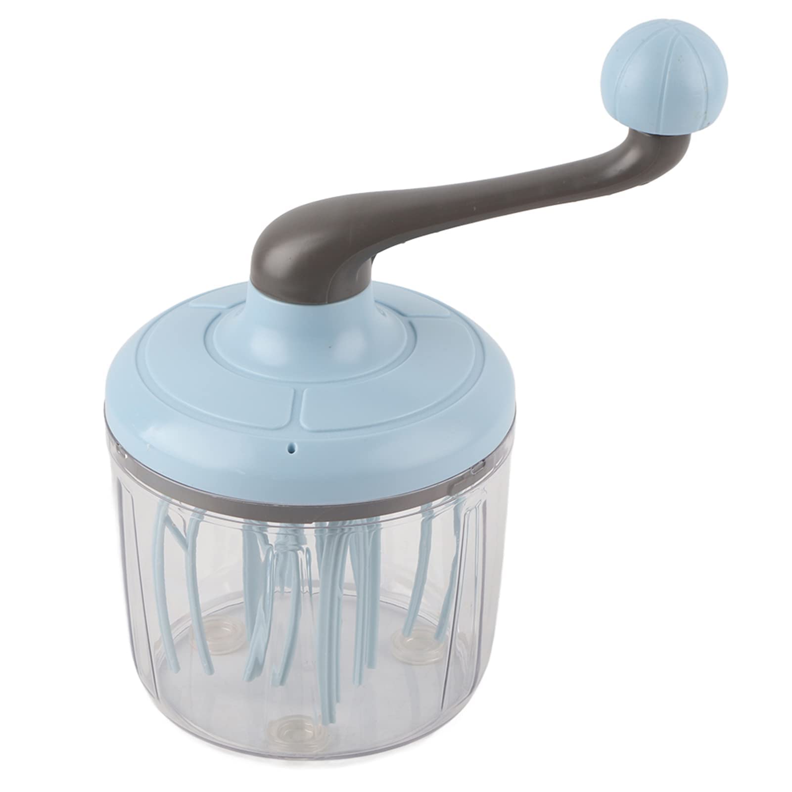 Manual Egg Whisk,Hand-Cranked Multi-Functional Eggs Fresh Cream Beater Removable Hand Blender Mayonnaise Fruit Shake Home Baking Tools 1100Ml