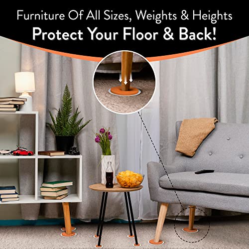 DIY Doctor Furniture Sliders for Carpet Furniture Slider Hardwood