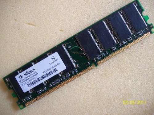 Infineon 512MB DDR RAM PC3200 184-pin DIMM