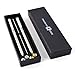 Dockem Executive Pen and Microfiber Stylus Gift Box: 2 Color Ink Combo (2 ink colors in 1 Pen, Red & Black Ink): Fabric Stylus and Ballpoint Giftbox (item DCKMST14-GBX)