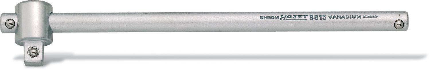 HAZET 8815 198 mm Sliding T-Handle - Chrome-Plated/Polished